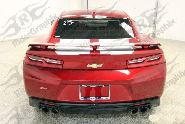 2016 - 2018 Camaro SS Coupe Factory Style Rally Stripes