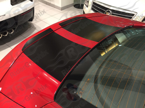 2016 - 2018 Camaro V6 Coupe Factory Style Rally Stripes