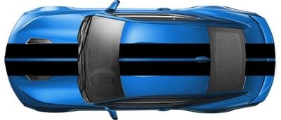 2016 - 2018 Camaro Pace Car Style Bumper to Bumper Rally Stripe Kit