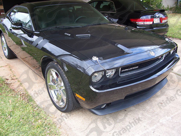 2008 - 2014 Dodge Challenger Hood to Fender Stripes