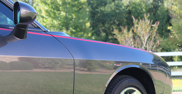 2008 - Up Dodge Challenger "Mopar Underground Blacktop" Style Side Stripe Kit