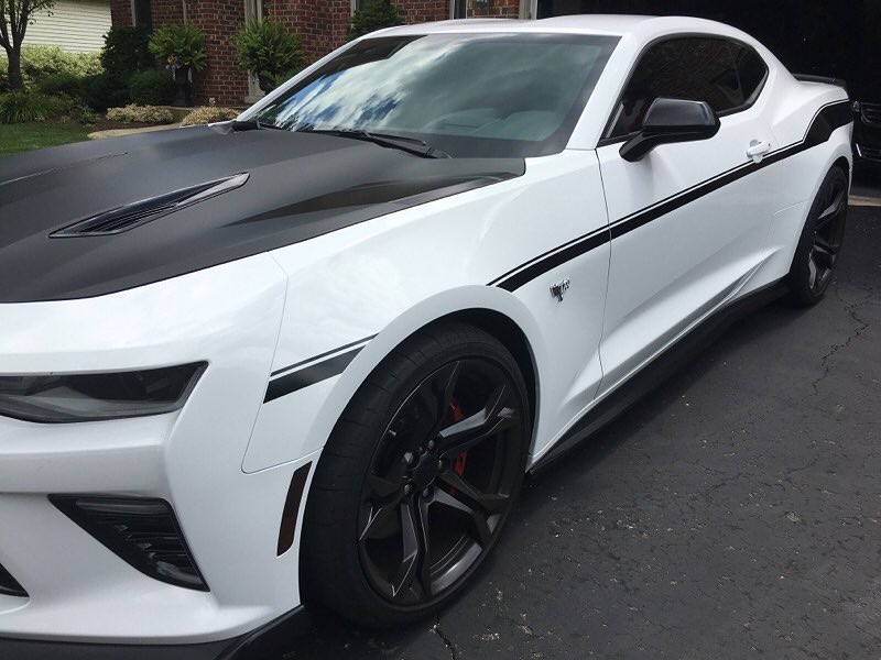 2016 - Up Camaro Modern Yenko Sport Side Stripes