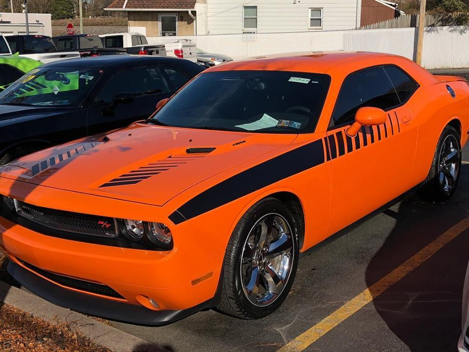 2008 - Up Dodge Challenger Strobe Accent Stripe Graphic Kit