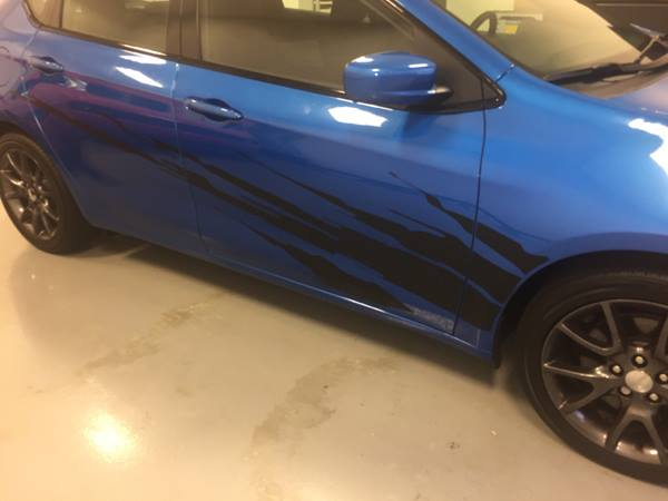 2013 - 2016 Dodge Dart Large Splash Graphics