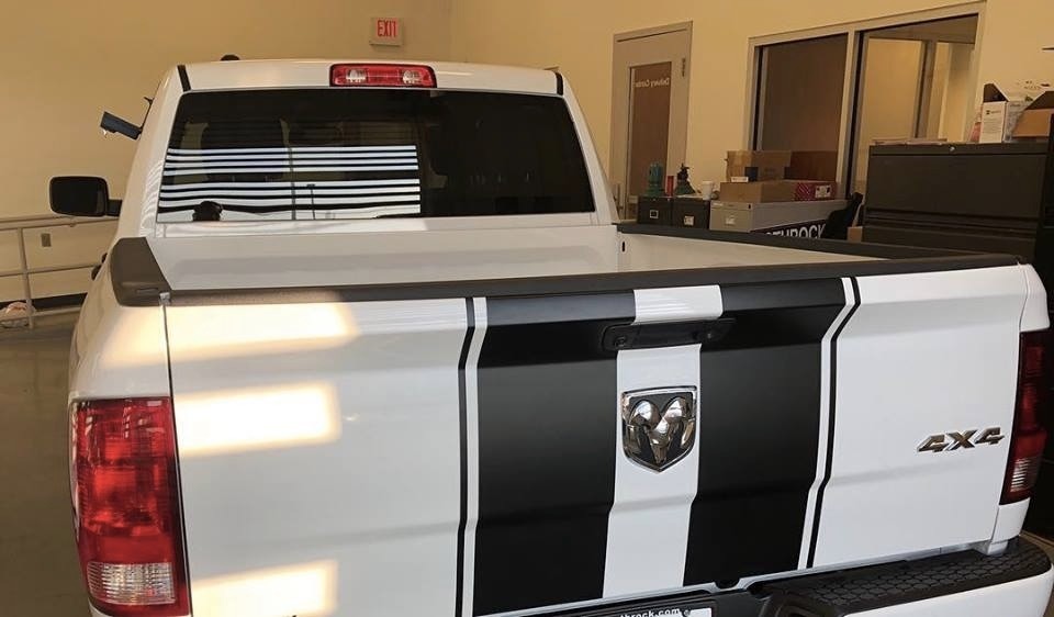 2009 - 2021 Ram (Classic) 1500 Standard Hood and Tailgate Rally Stripes