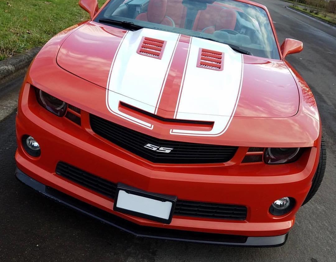 2010 - 2015 Camaro Extended Front Dual Rally Stripes