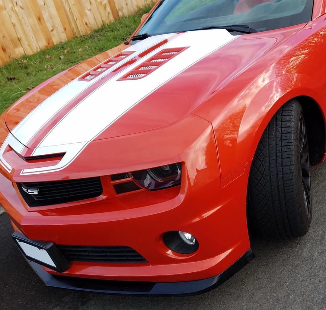 2010 - 2015 Camaro Extended Front Dual Rally Stripes