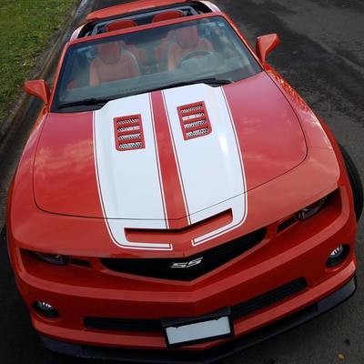 2010 - 2015 Camaro Extended Front Dual Rally Stripes