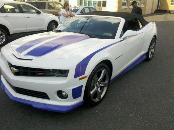 2010 - 2015 Camaro Dual Rally Stripes