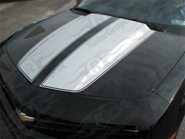 2010 - 2015 Camaro Dual Rally Stripes
