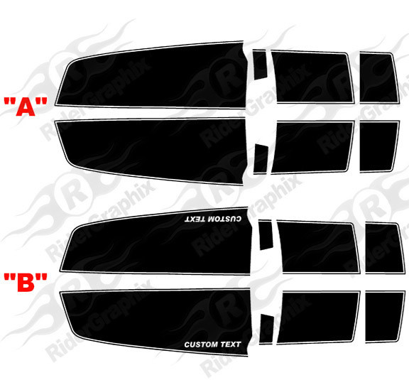2010 - 2015 Camaro Dual Rally Stripes