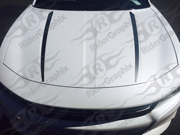 2015 - up Dodge Charger Hood Spear Graphics