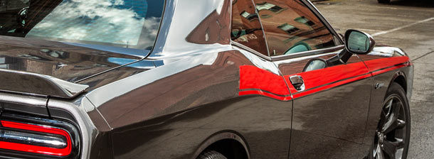 2008 - Up Dodge Challenger 2015 RT Classic Style Side Stripes