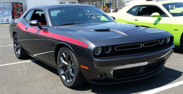2008 - Up Dodge Challenger 2015 RT Classic Style Side Stripes