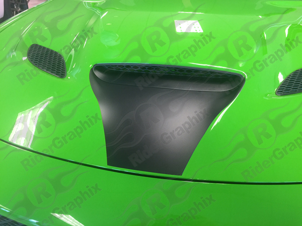 2015 - up Dodge Charger SRT Hellcat RT GT Scat Pack Daytona Hood Scoop Blackout Graphics