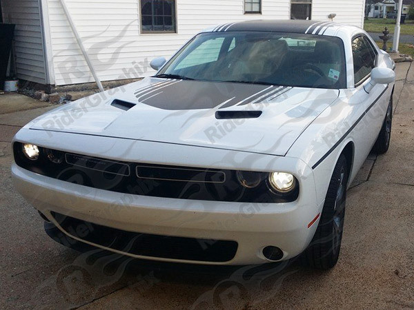 2015 - up Dodge Challenger Shaker Inspired Full Stripe Kit