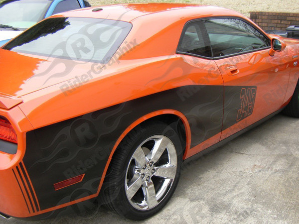 2008 - Up Challenger Billboard Style Side Decals