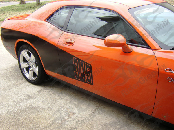 2008 - Up Challenger Billboard Style Side Decals