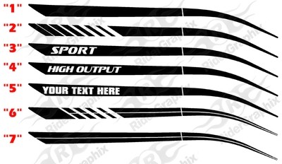 2008 - 2014 Dodge Avenger Stinger Q.P. Stripe Kits