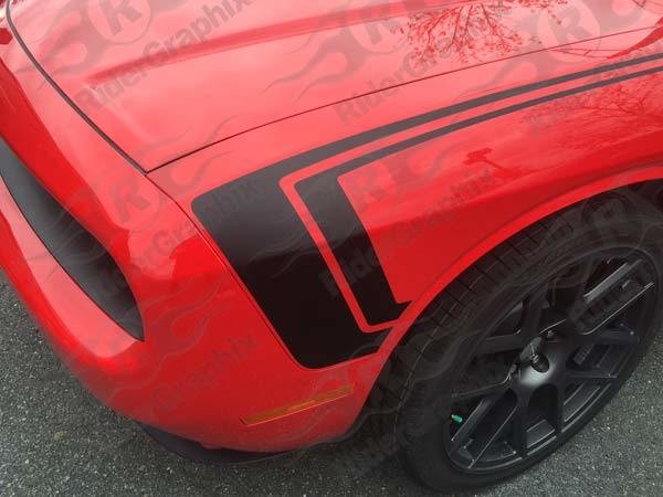 2008 - Up Challenger Front C Stripe Kit