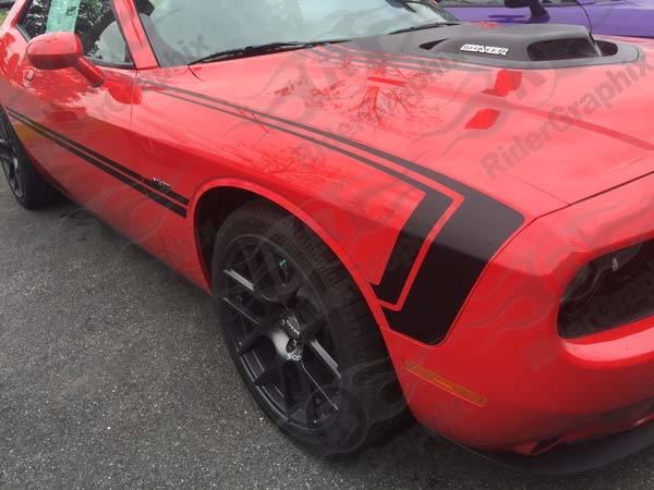 2008 - Up Challenger Front C Stripe Kit