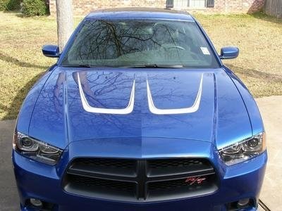 2011 -2014 Dodge Charger Hood Scallop Graphics
