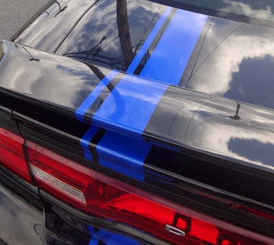 2006 - up Dodge Charger Offset Rally Stripe Kit