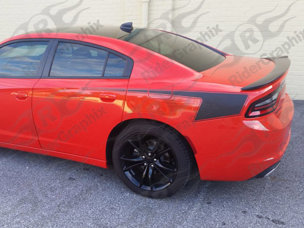 2015 - Up Dodge Charger Hockey Style Quarter Panel Stripe Kit
