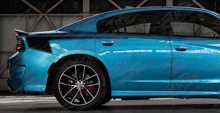 2015 - Up Dodge Charger Hockey Style Quarter Panel Stripe Kit