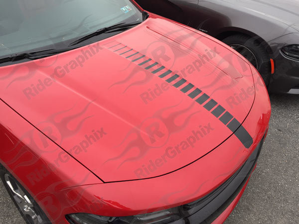 2015 - up Dodge Charger Center Accent Hood Graphics