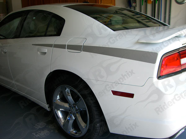 2011 - 2014 Dodge Charger Daytona Style Rear QP Decals