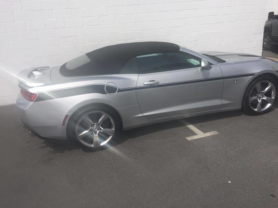 2016 - Up Camaro Modern Yenko Sport Side Stripes