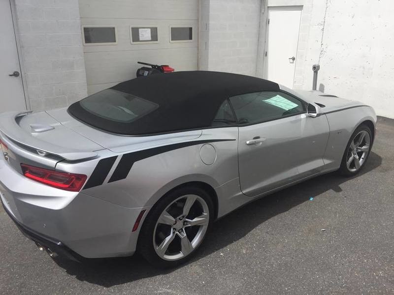 2016 - up Camaro Rear Quarter Accent Stripes