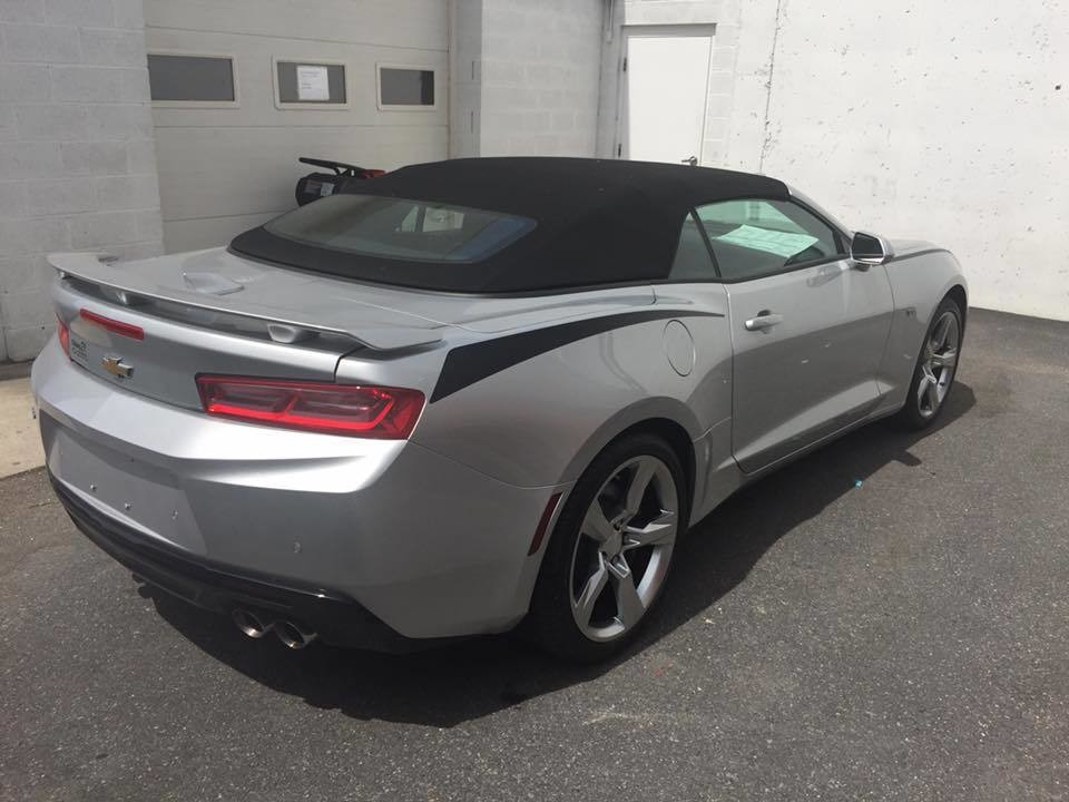 2016 - up Camaro Rear Quarter Accent Stripes