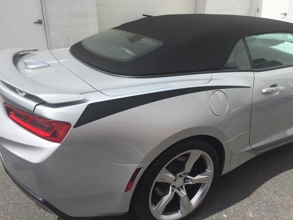 2016 - up Camaro Rear Quarter Accent Stripes