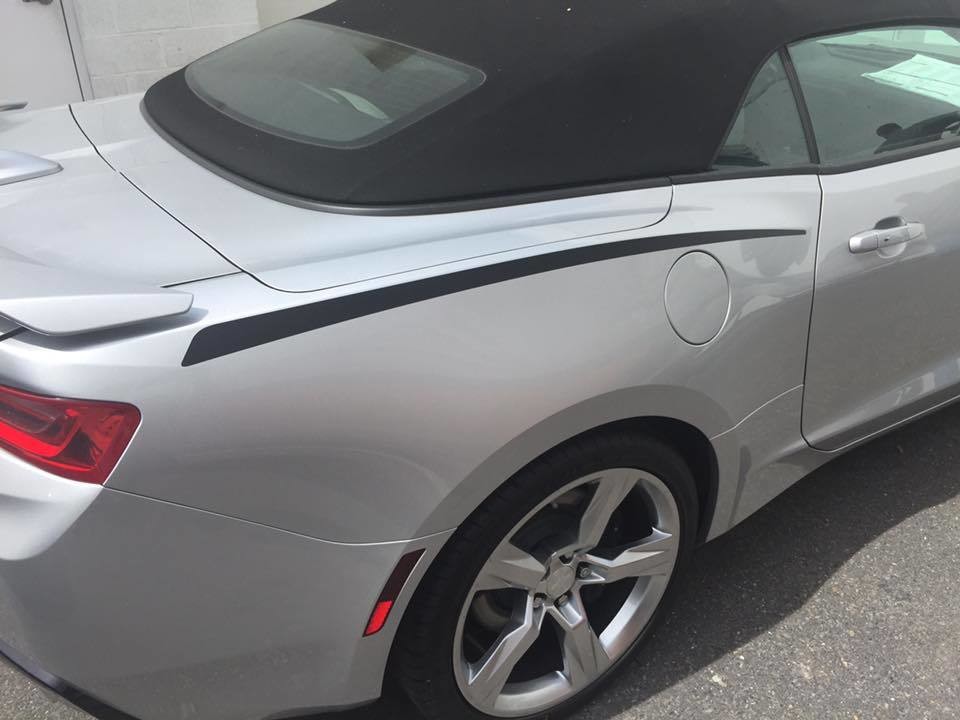 2016 - up Camaro Rear Quarter Accent Stripes