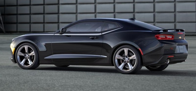 2016 - up Camaro Side Body Spear Decal Kit