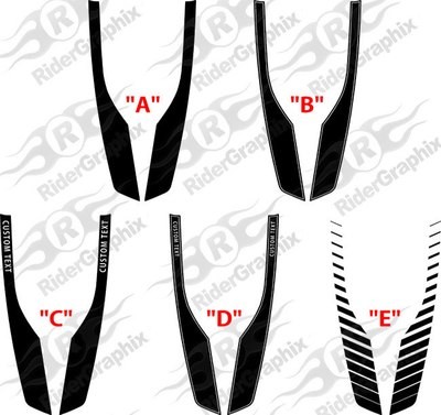 2017 - up Camaro ZL1 Hood Spear Accent Stripe