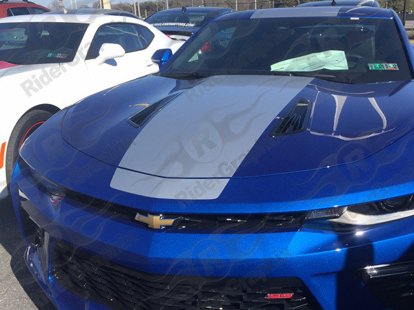 2016 - 2018 Camaro Coupe Factory Style Wide Center Rally Stripes