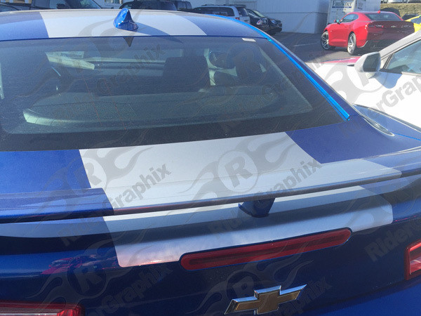 2016 - 2018 Camaro Coupe Factory Style Wide Center Rally Stripes
