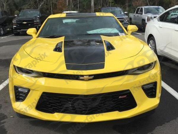 2016 - 2018 Camaro Coupe Factory Style Wide Center Rally Stripes