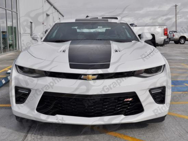 2016 - 2018 Camaro Coupe Factory Style Wide Center Rally Stripes