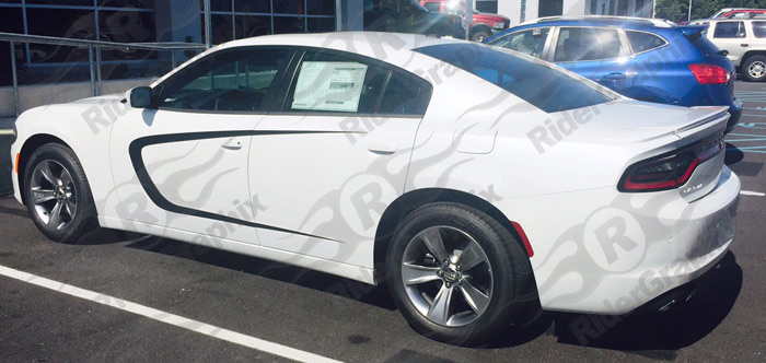 2015 - Up Dodge Charger Standard Side Scallop Graphics
