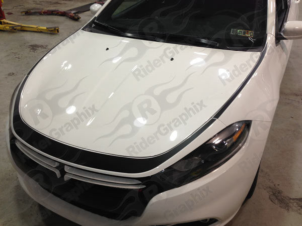 2013 - 2016 Dodge Dart Nose Accent Stripe Kit