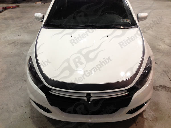 2013 - 2016 Dodge Dart Nose Accent Stripe Kit