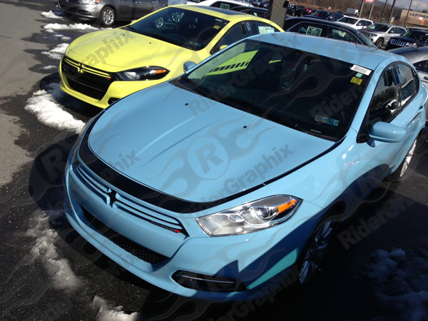 2013 - 2016 Dodge Dart Nose Accent Stripe Kit