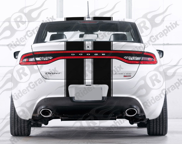 2013 - 2016 Dodge Dart Dart Dual Rally Stripe Kit