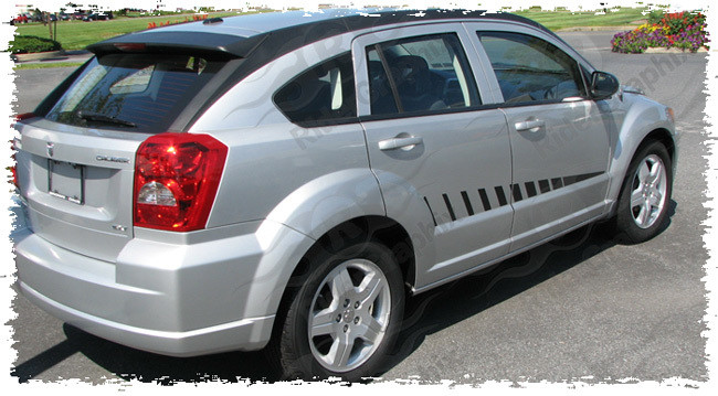 2007 - 2012 Dodge Caliber Side Accent Decal Kit