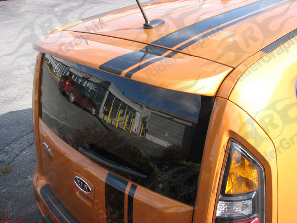 2009-2013 Kia Soul Offset Style Rally Stripe Kit