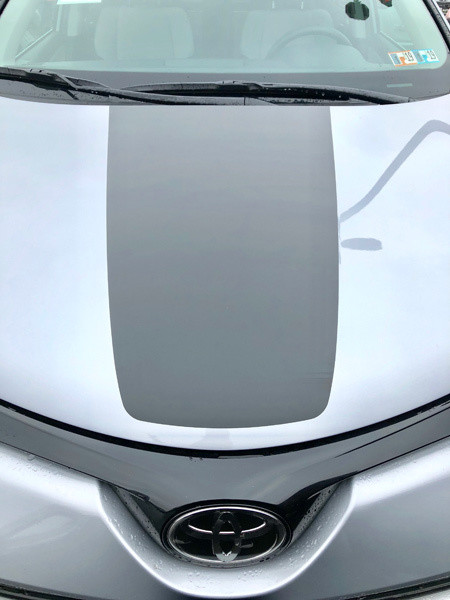 2013 - 2018 Up Toyota Rav4 Adventure Series Center Hood Accent Decal